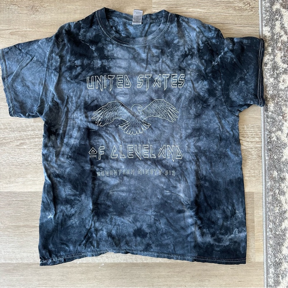 United States of Cleveland Tie-Dye T-Shirt